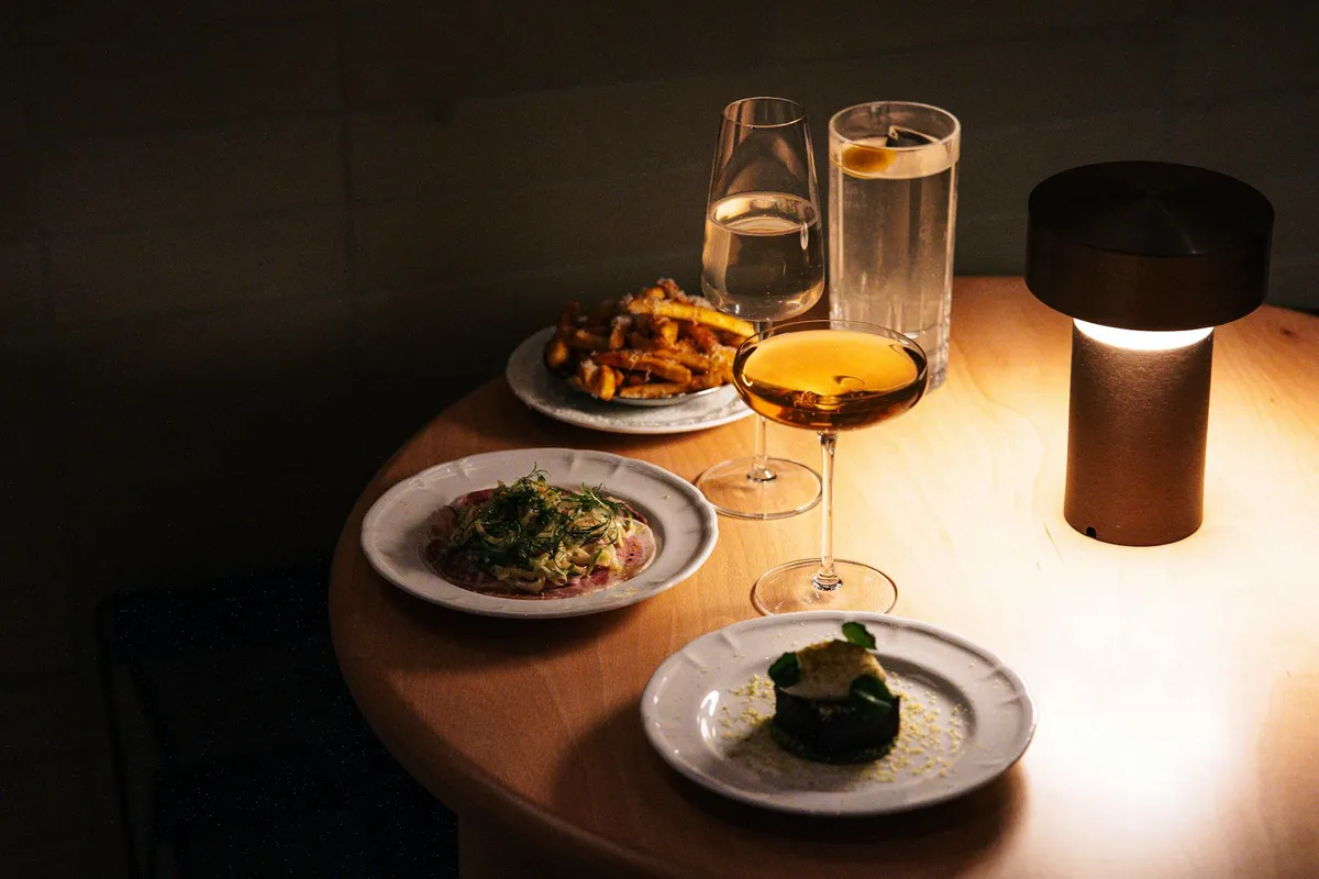 A Berlin restaurant interior